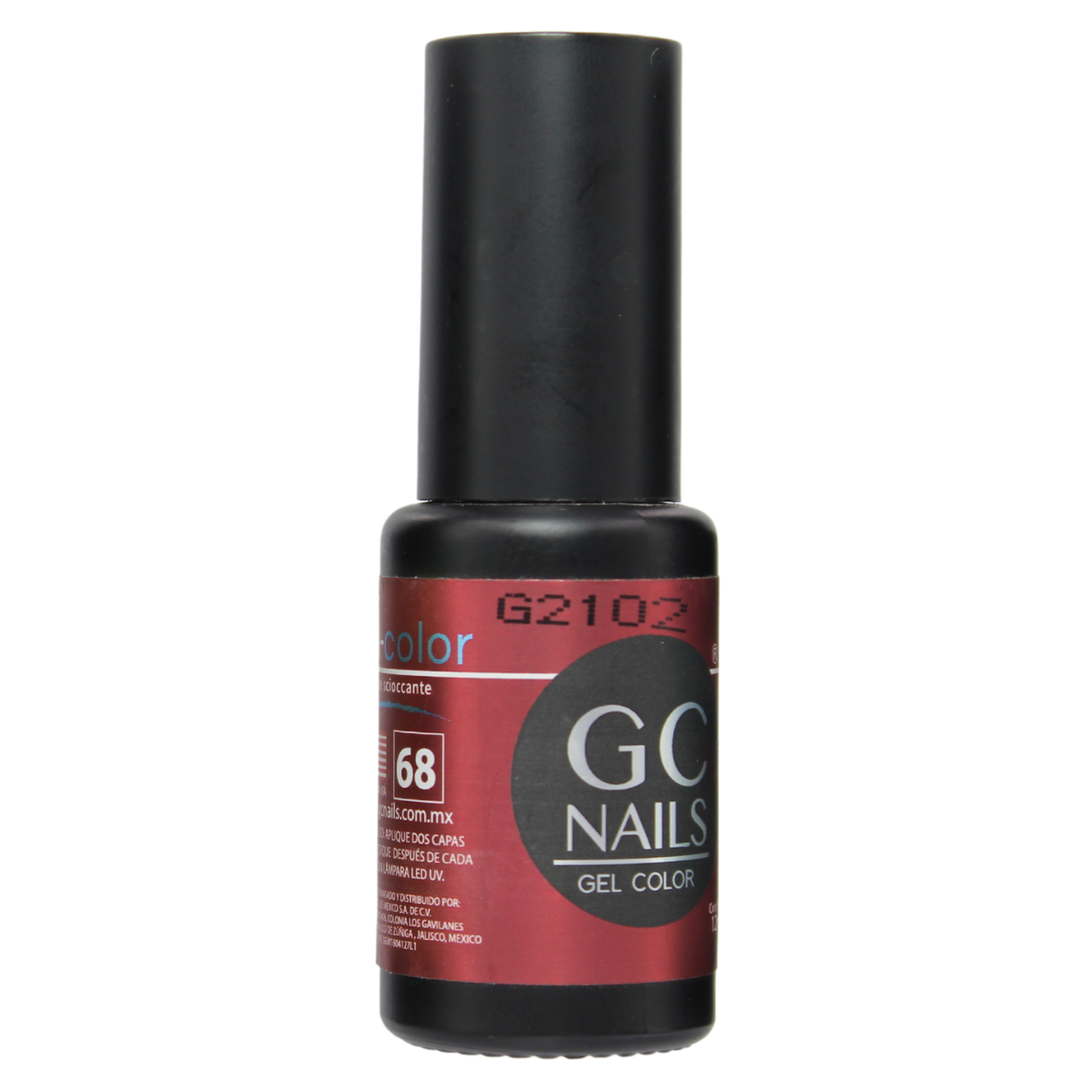 Gel Color de 1 paso, Belcolor #68 LADRILLO. Gc Nails