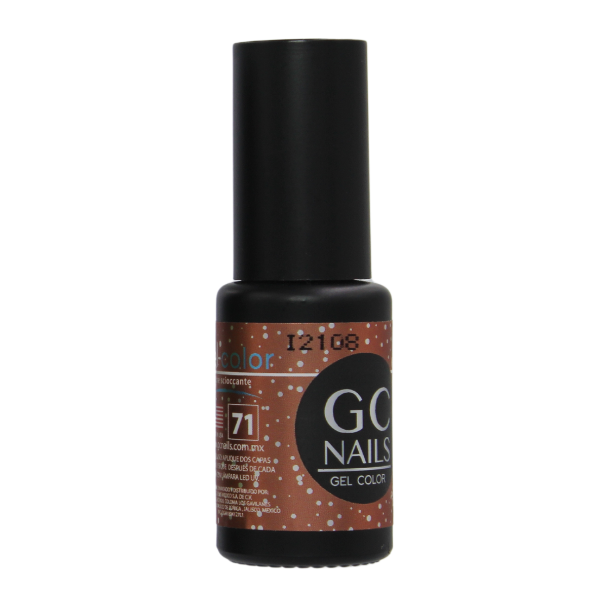 Gel Color de 1 paso, Belcolor #71 AMARETTO. Gc Nails