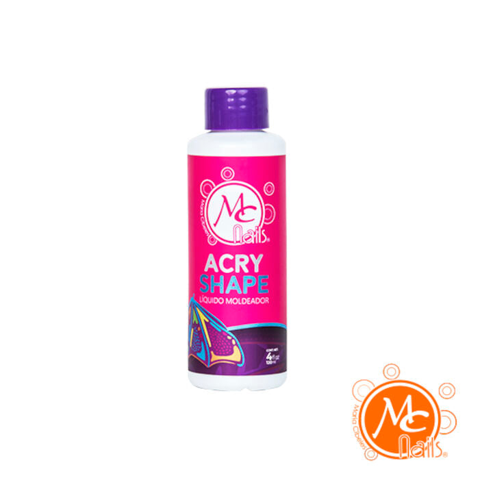 Liquido Moldeador de Acrilico en gel SHAPE 4oz. Mc Nails