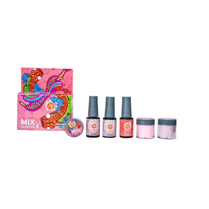 Colección MIX Collection 6 pz #6. Mc Nails