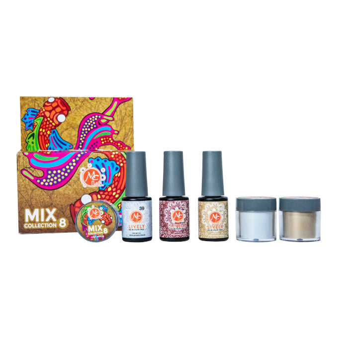 Colección MIX Collection 6 pz #8. Mc Nails